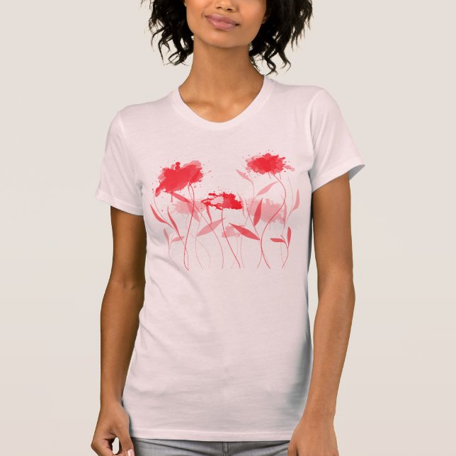 Camiseta Extracto floral (Anverso)