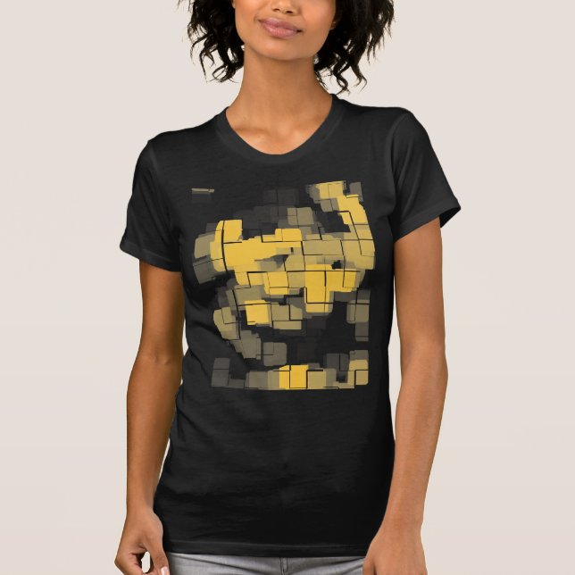 Camiseta Extracto geométrico del "melón" (Anverso)
