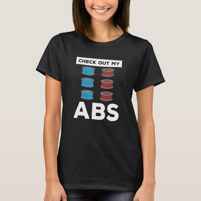 Camiseta Extraer Mi Operador De Impresión De Impresora Abs  (Anverso)