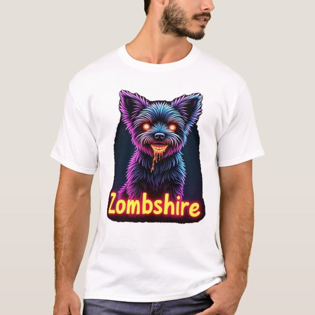 Camiseta Extragrande Yorkshire Terrier Yorkie Perr (Anverso)
