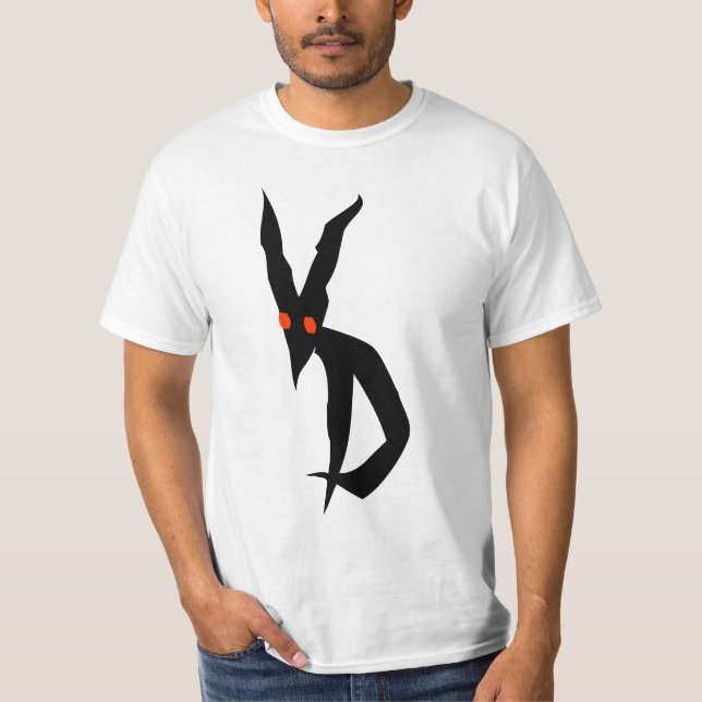 Camiseta Extraña criatura sentada (Anverso)