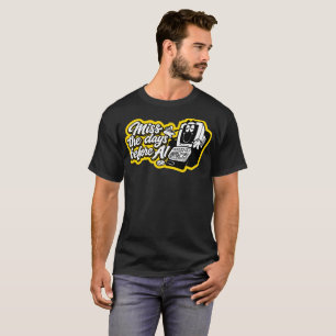 Camiseta Extrañar los días antes de la IA