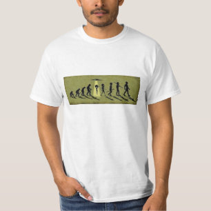 Camiseta extranjera de la evolución