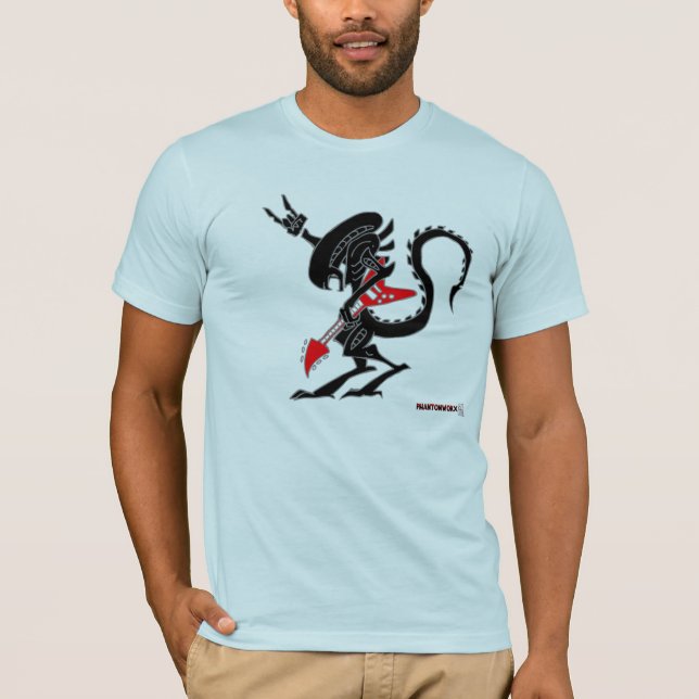 Camiseta extranjera de la roca (Anverso)