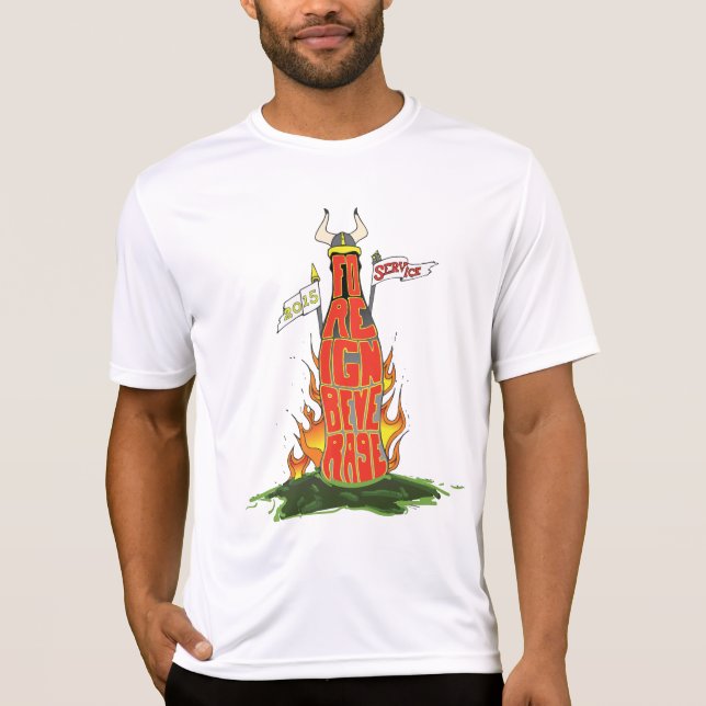 Camiseta extranjera del equipo del servicio de la (Anverso)