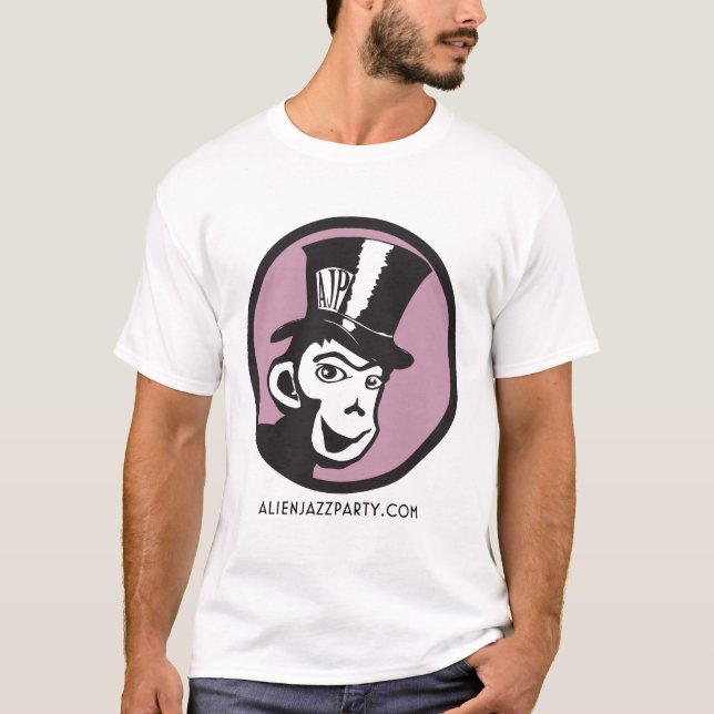 Camiseta extranjera del fiesta del jazz (Anverso)