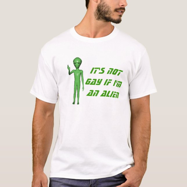 camiseta extranjera gay (Anverso)