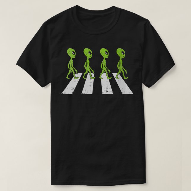 Camiseta Extranjeras cruzando la carretera Funny Crosswalk  (Diseño del anverso)