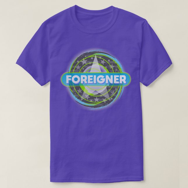 Camiseta Extranjero (Diseño del anverso)