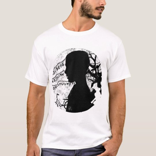 Camiseta Extranjero blanco y negro