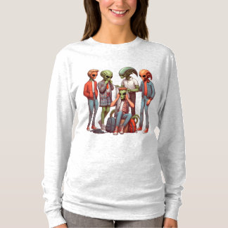 Camiseta Extranjero Campout: Aventura Cósmica