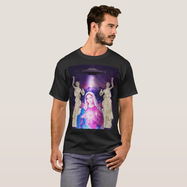 Camiseta Extranjero del santo (Anverso completo)