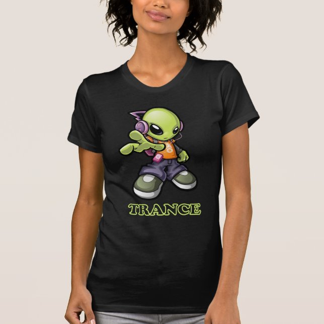 Camiseta Extranjero del trance (Anverso)