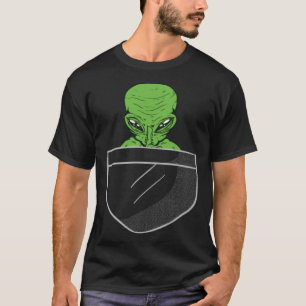 Camiseta Extranjero En El Espacio De Pocket Ufo Extraterres