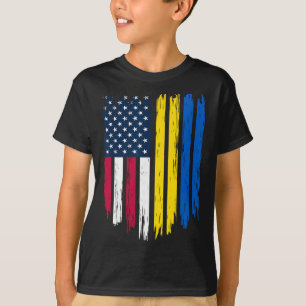 Camiseta Extranjero Inmigrante - Estados Unidos Ucrania Ban