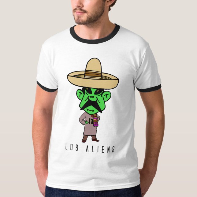Camiseta Extranjeros del Los (Anverso)