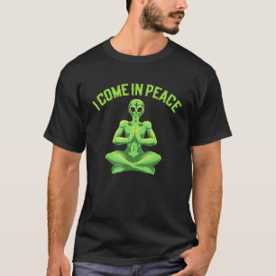 Camiseta Extranjeros dicen que vengo en paz ciencia ficción