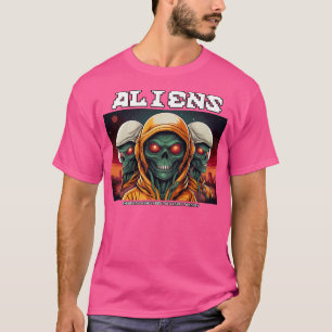 Camiseta Extranjeros Enigmáticos De Tapiz Cósmico
