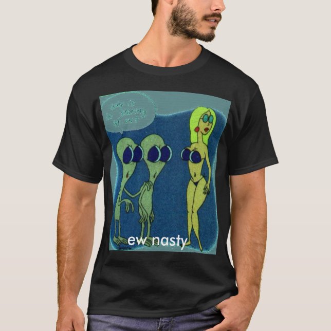 Camiseta extranjeros, guerra electrónica desagradable (Anverso)