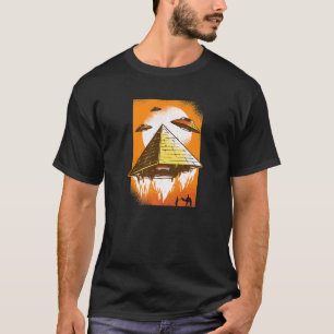 Camiseta Extranjeros Pirámide egipcia extraterritorial Spac