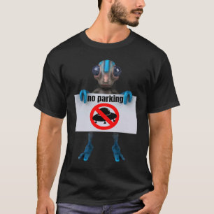 Camiseta Extranjeros sin gráfico de estacionamientos para e