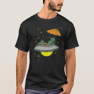 Camiseta Extranjeros toman vacaciones en Ufo