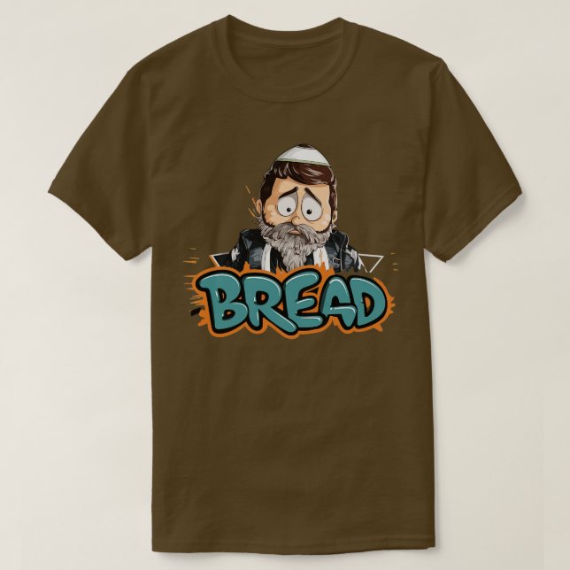 Camiseta Extraño A Bread Kosher Por Pascua No Challah Matza (Diseño del anverso)