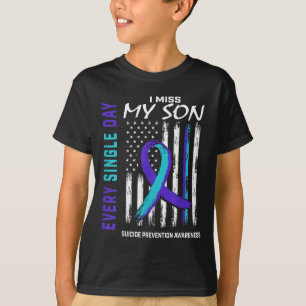 Camiseta Extraño a mi hijo Suicidio Prevención de Concienci