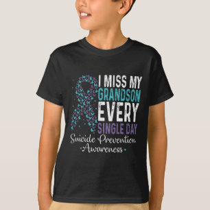Camiseta Extraño A Mi Nieto Cada Día - Previo Suicidio
