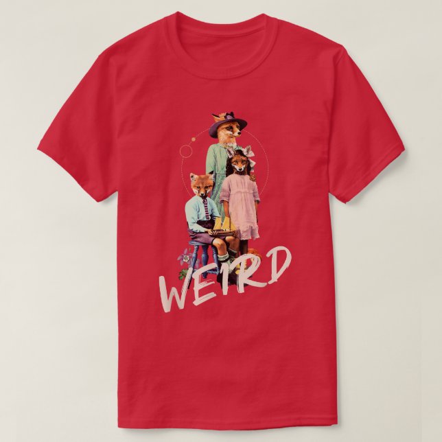 Camiseta Extraño arte divertido de diseño  (Diseño del anverso)