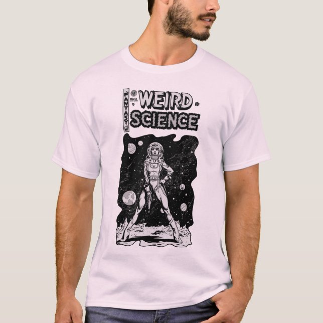 Camiseta EXTRAÑO DE LOS AÑOS 50: Ciencia~Fantasy T-Shirt (Anverso)