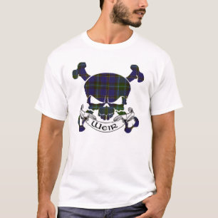 Camiseta Extraño de Tartán