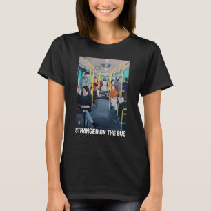 Camiseta Extraño en el autobús Pintura de Alfred Fox