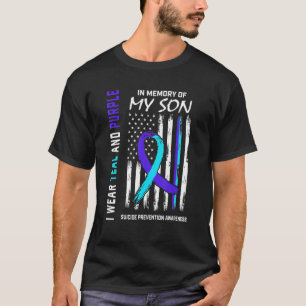 Camiseta Extraño En Memoria De Mi Hijo Conciencia Suicida A