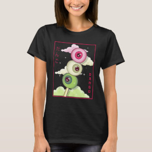 Camiseta Extraño estético japonés Dango Mochi Eyeballs