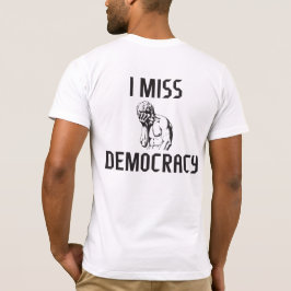 Camiseta Extraño La Democracia