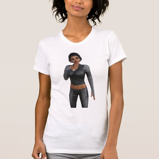 Camiseta Extraño mágico desde el contacto desde una gota de (Anverso)