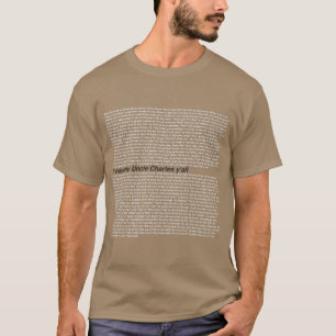 Camiseta Extraño Mi Tío Charles