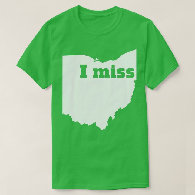 Camiseta Extraño Ohio Mi Estado De Origen (Diseño del anverso)