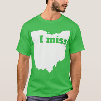 Camiseta Extraño Ohio Mi Estado De Origen
