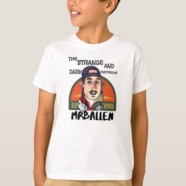 Camiseta Extraño oscuro y misterioso mrballen (Anverso)