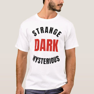 Camiseta extraño oscuro y misterioso, Sr. Ballen