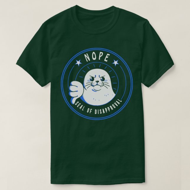 Camiseta Extraño sello de desaprobación de Tobe Fonseca (Diseño del anverso)