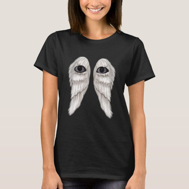 Camiseta Extraño Strano Óptico Óptico Oddcore De Ojos Estét (Anverso)