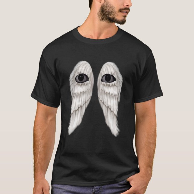 Camiseta Extraño Strano Óptico Óptico Oddcore De Ojos Estét (Anverso)