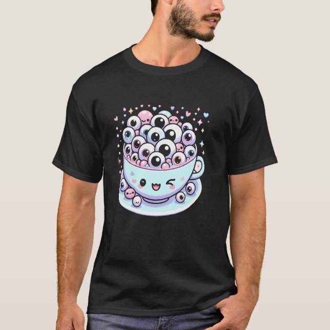 Camiseta Extraño Tea Pun Weirdcore Estética Eisbol Tea Amor (Anverso)
