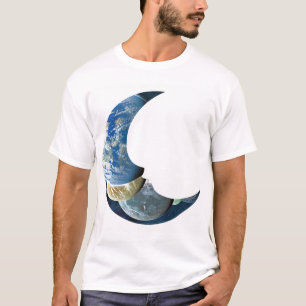 Camiseta Extraños Nuevos Mundos Montaje de Planetas Alienig