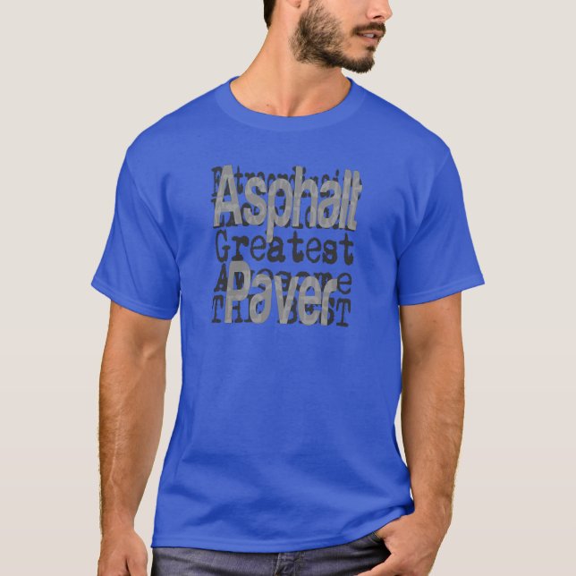 Camiseta Extraordinaria del castor de asfalto (Anverso)