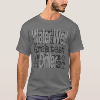 Camiseta Extraordinaria del controlador de pozos de agua