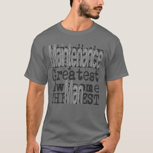 Camiseta Extraordinaria persona de mantenimiento (Anverso)